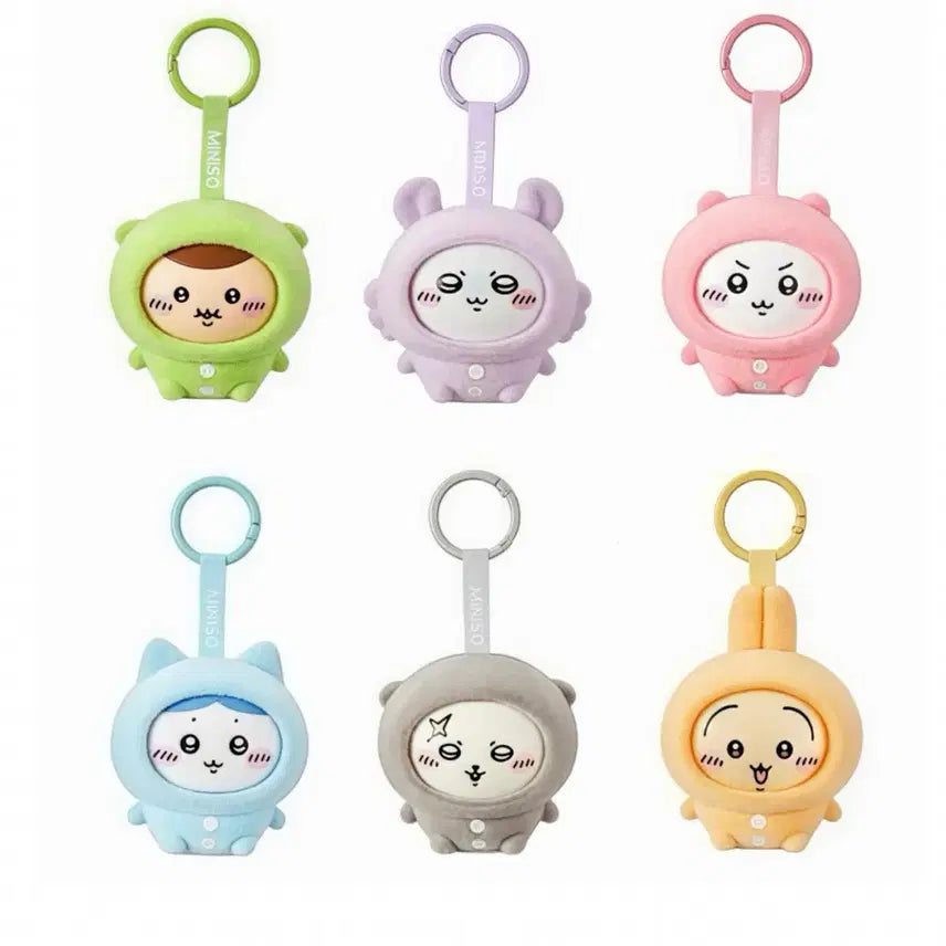 [SOLD OUT] 먼작귀 페이스 키링 (하치와레, 우사기)