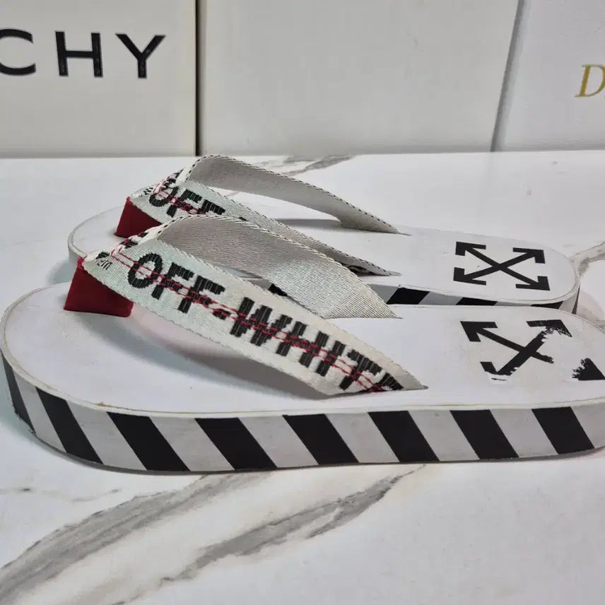 [BUNJANG] Off-White Flip Flop Sandals (Size 38) / (정품) 오프화이트 플립플랍 쪼리 슬리퍼 38