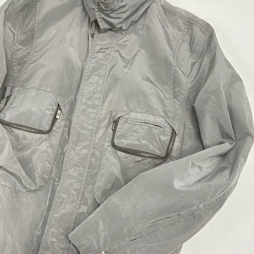 [BUNJANG] Solid Homme Nylon Hidden Hood Jacket / 솔리드옴므 나일론 자켓 100