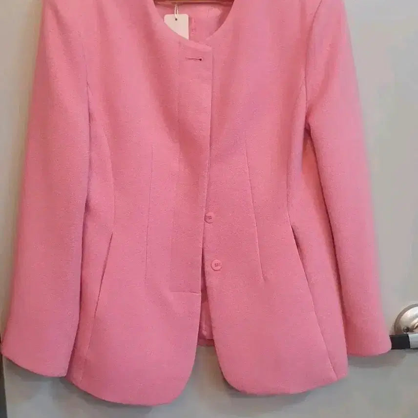 [BUNJANG] ZULOG Pink Jacket (M Size) / 줄로그 핑크자켓 M사이즈상태깨끗좋아요 봄가을입기좋아요화사하니이뻐요