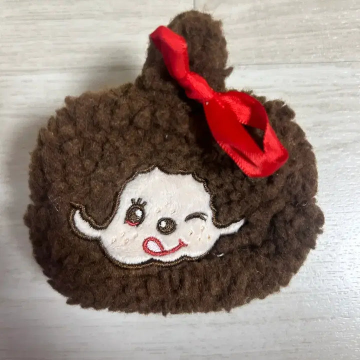 [BUNJANG] Monchhichi Face Pouch Keychain / 몬치치  파우치 키링