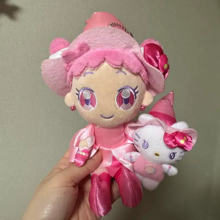[BUNJANG] Ojamajo Doremi x Hello Kitty Collaboration Plush / 오자마녀*키티