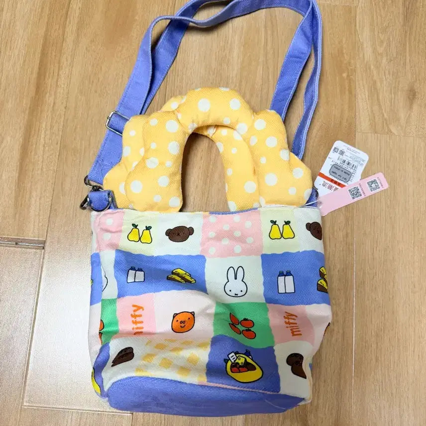 [BUNJANG] Miffy Character Pattern Crossbody/Tote Bag / [새상품] 미피 miffy 캐릭터 패턴 크로스백 / 토트백