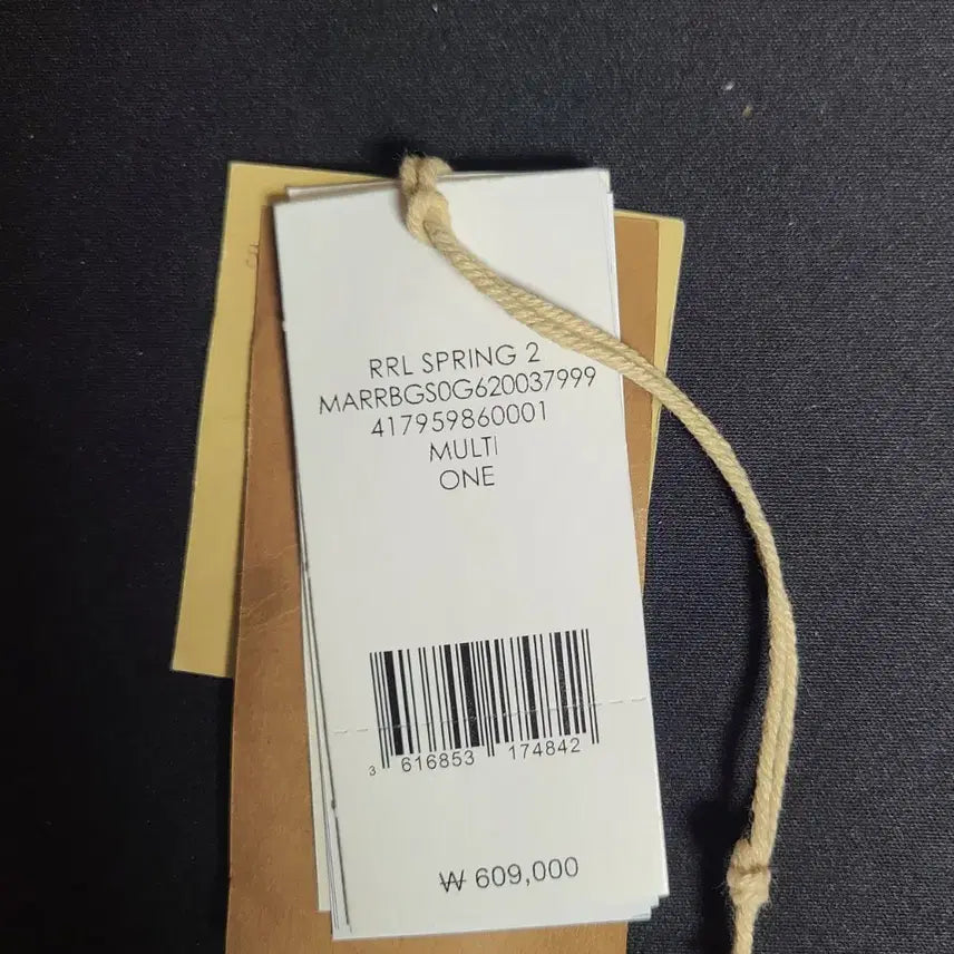 [SOLD OUT] RRL 더블알엘 핸드우븐 인디고 토트백 가방(텍 있음)