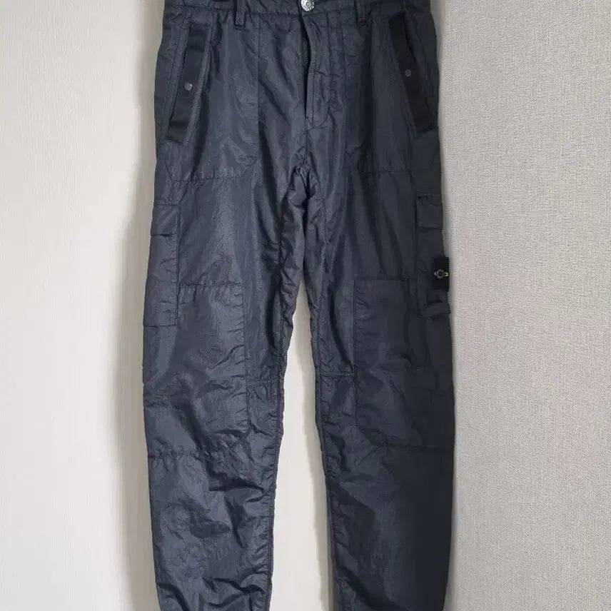 [BUNJANG] Stone Island Seersucker Nylon Pants / 스톤아일랜드 시어서커 나일론 팬츠