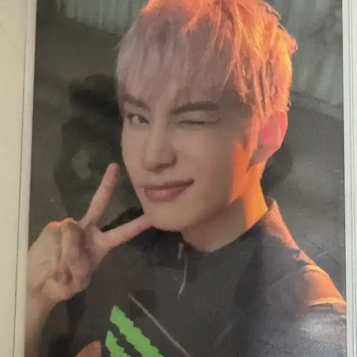 [SOLD OUT] nct 엔시티 127 정우 8주년 팬미팅 입장 포카 포토카드