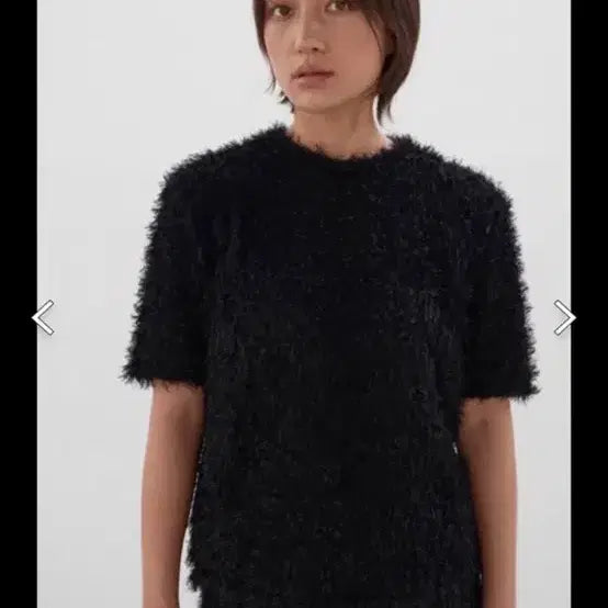 [BUNJANG] Teak Boucle Short Sleeve T-Shirt / teak 부클 반팔