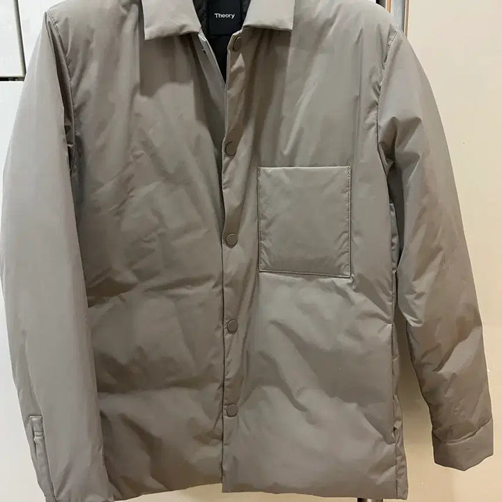 [BUNJANG] Theory Beige Padded Jacket L / 띠어리 베이지 패딩 L 새상품