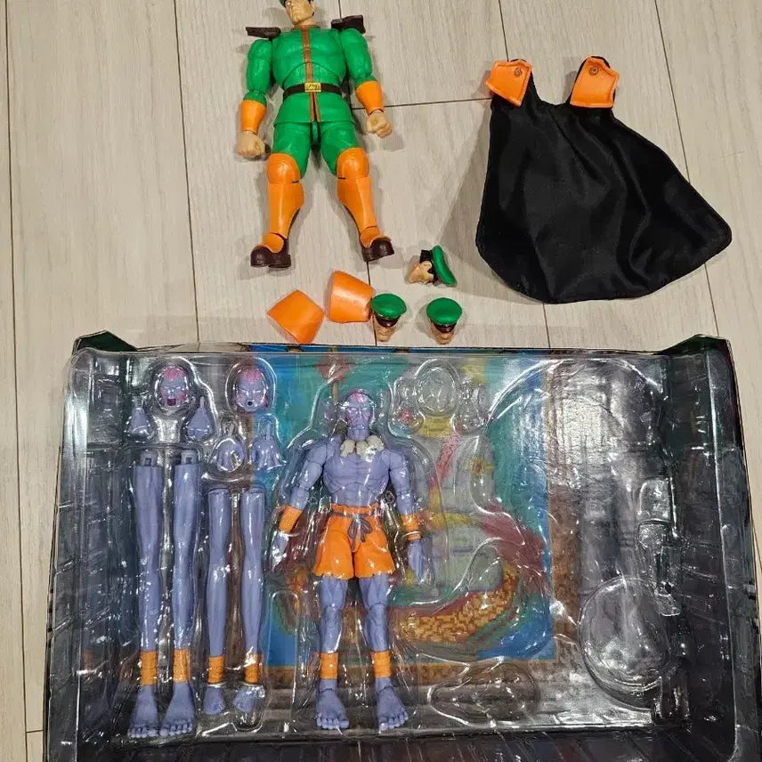 [BUNJANG] Jada Toys Street Fighter Bison &amp; Dhalsim 2P Color Figure / 자다토이즈 스트리트파이터 바이슨 &amp; 달심 2P컬러