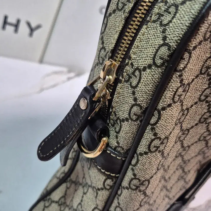 [BUNJANG] Gucci GG Supreme Briefcase Tote Bag / (정품) 구찌 GG 수프림 브리프케이스 남자 서류가방 토트백