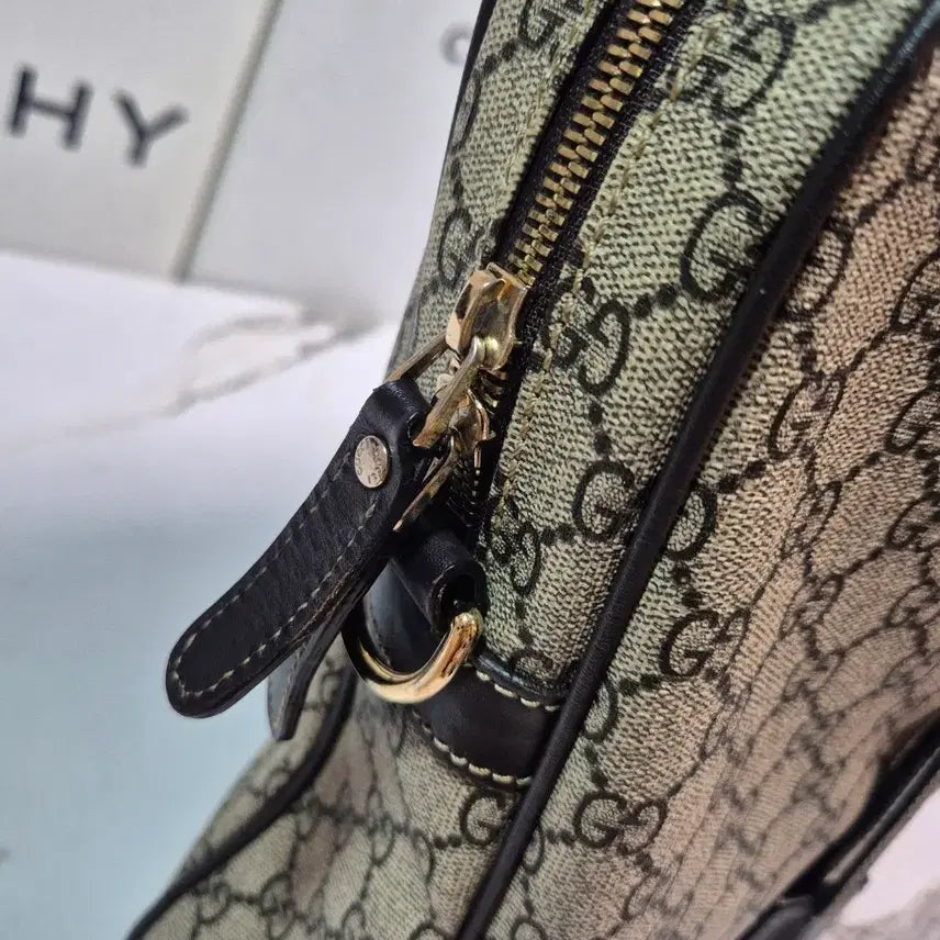 [BUNJANG] Gucci GG Supreme Briefcase Tote Bag / (정품) 구찌 GG 수프림 브리프케이스 남자 서류가방 토트백
