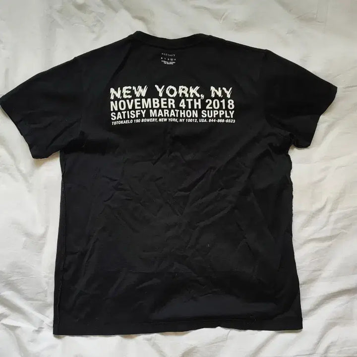 [BUNJANG] Satisfy Marathon Supply T-Shirt / satisfy ny marathon supply