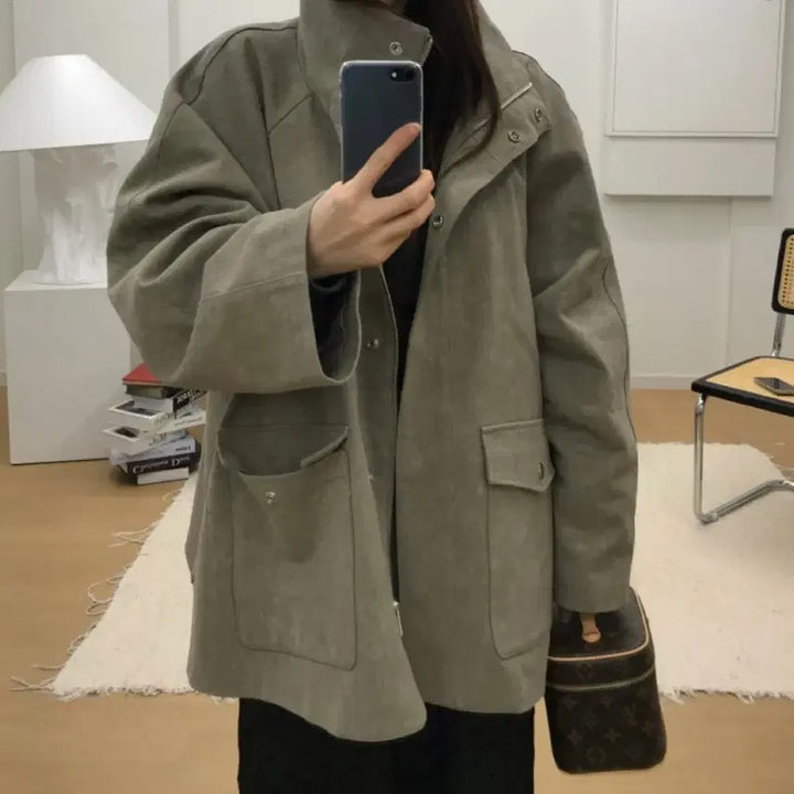 [BUNJANG] Washed Jacket Beige / 워시드 자켓 베이지