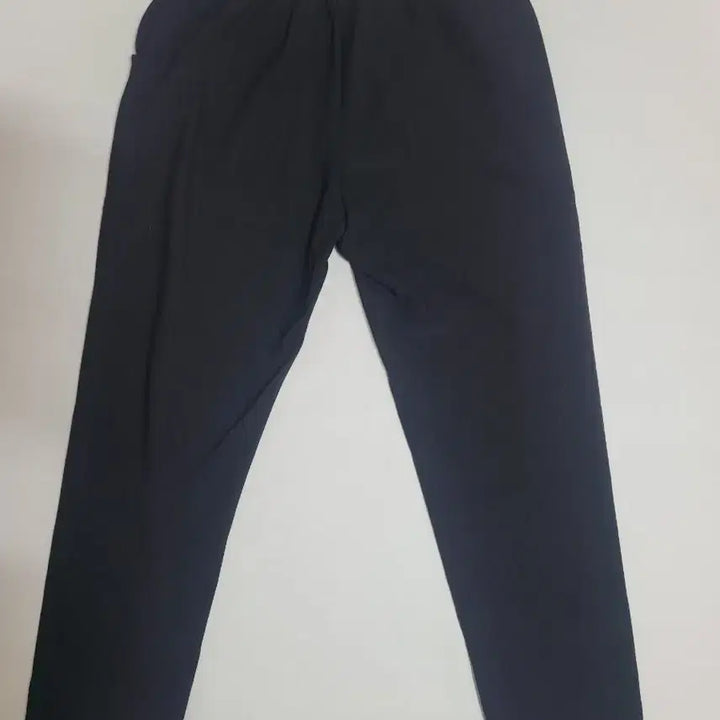 [BUNJANG] Black Elastic Waistband Summer Pants / 검정색 허리밴딩 바지  여름바지