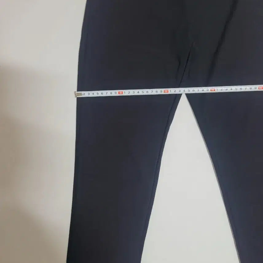 [BUNJANG] Black Elastic Waistband Summer Pants / 검정색 허리밴딩 바지  여름바지