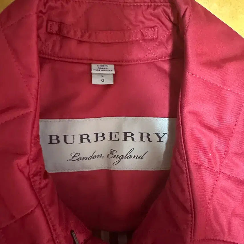 [BUNJANG] Burberry Quilted Jacket - Large / 버버리 정품 퀼팅 라지사이즈