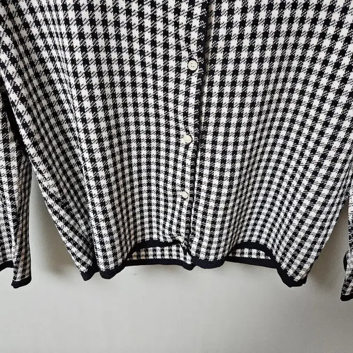 [BUNJANG] Vegetable Check Cardigan / 베지터블 체크 가디건 (새제품)