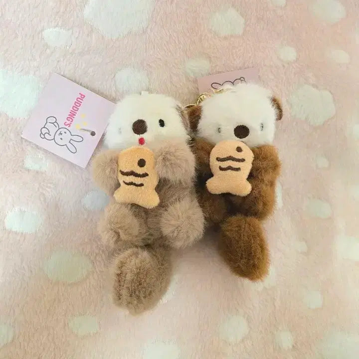 [BUNJANG] Bungeoppang Otter Keychain Plush / 붕어빵 해달 키링 인형
