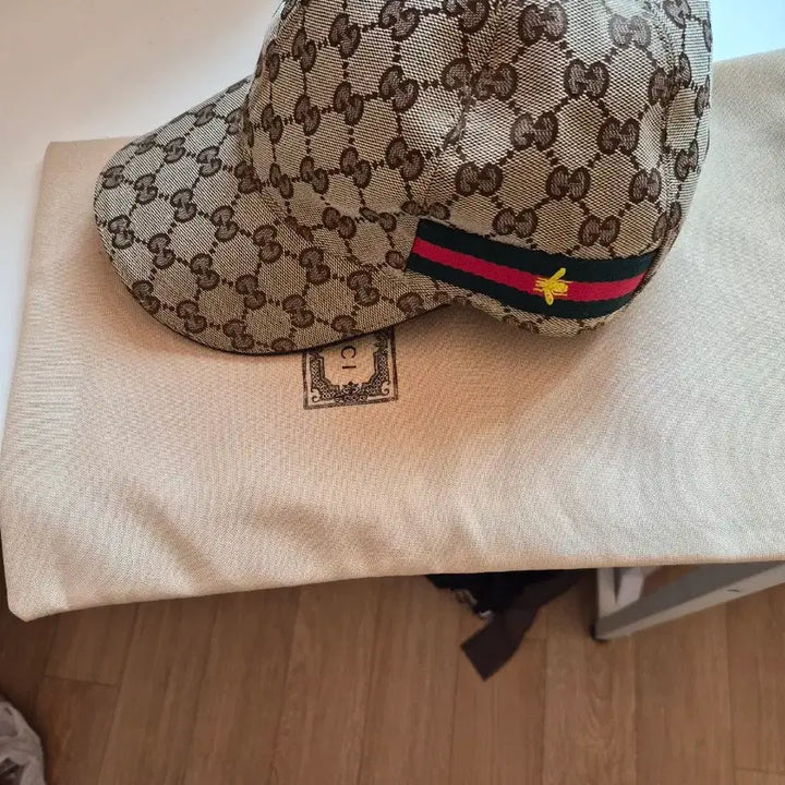 [BUNJANG] Gucci GG Pattern Baseball Cap / 구찌 GG 패턴 볼캡 모자