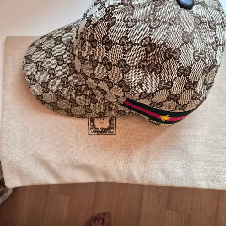 [BUNJANG] Gucci GG Pattern Baseball Cap / 구찌 GG 패턴 볼캡 모자