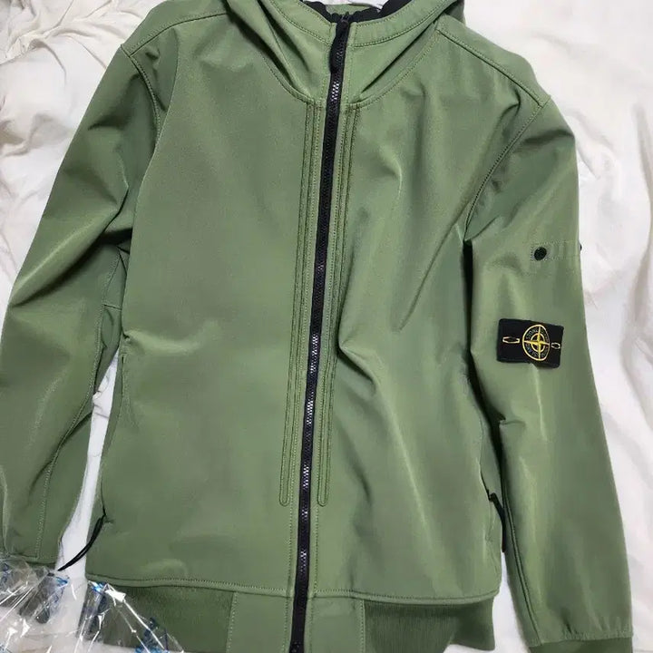 [BUNJANG] Stone Island Soft Shell Jacket / 스톤아일랜드 소프트숼 라지