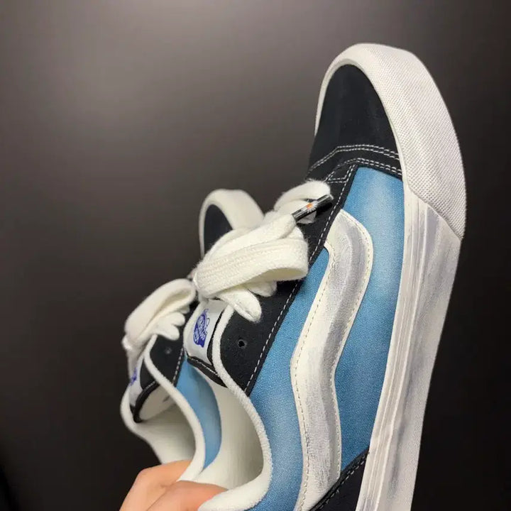 [BUNJANG] Vans New Skool Washed Bluestone Sneakers / [275] 반스 뉴스쿨 웨이브 워시드 블루스톤