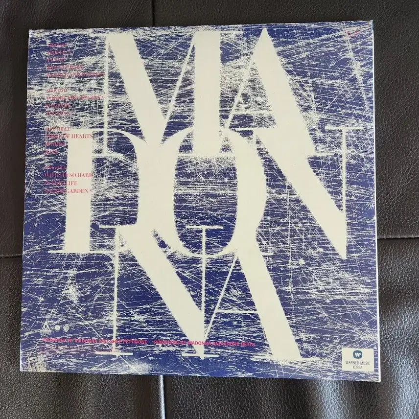 [BUNJANG] Madonna Erotica (1992) Korean Licensed LP / 마돈나(Madonna) - Erotica (1992) 희귀 한국 라이선스