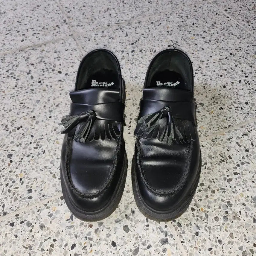 [BUNJANG] Dr. Martens Adrian Black Penny Loafers / 닥터마틴 아드리안 블랙