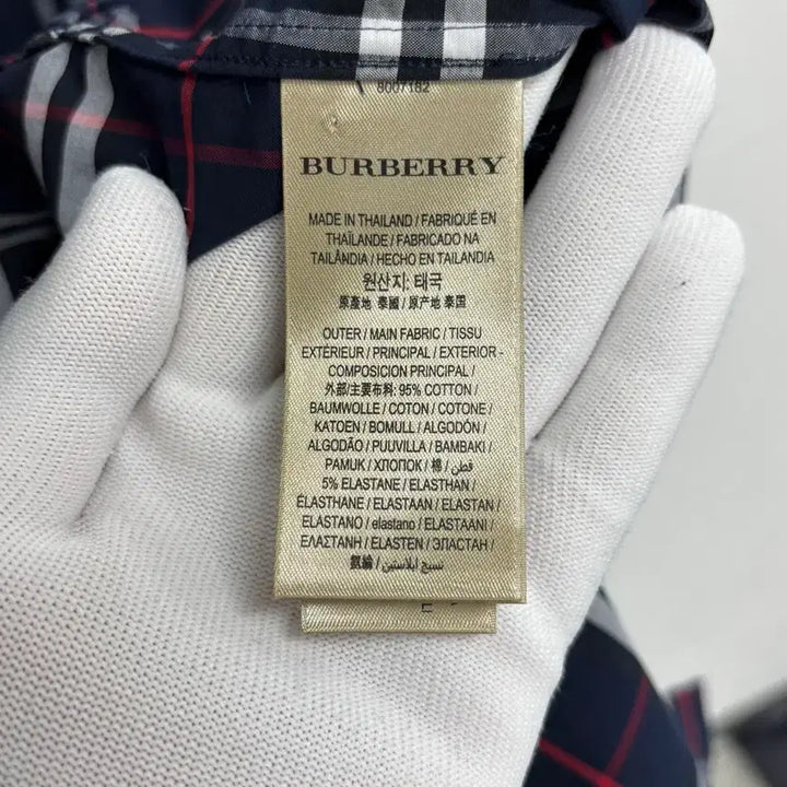 [BUNJANG] Burberry Brit Check Short Sleeve Shirt / [XXL]버버리 브릿 반팔 셔츠