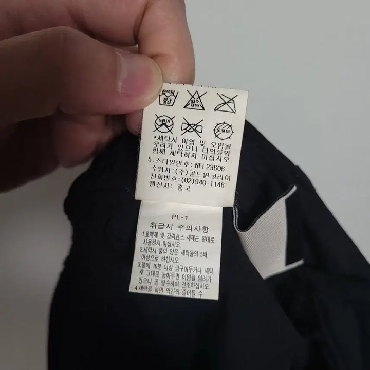 [BUNJANG] The North Face Black Functional Cargo Shorts / (34) 노스페이스 블랙 기능성 카고 반바지 등산복 운동복