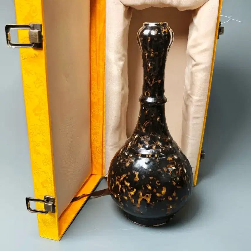 [BUNJANG] Namseong Gijuyo Damo-yu Sandubyeong Celadon Vase / 남송 길주요 대모유 산두병 중국도자기 골동품 고미술품 수집품