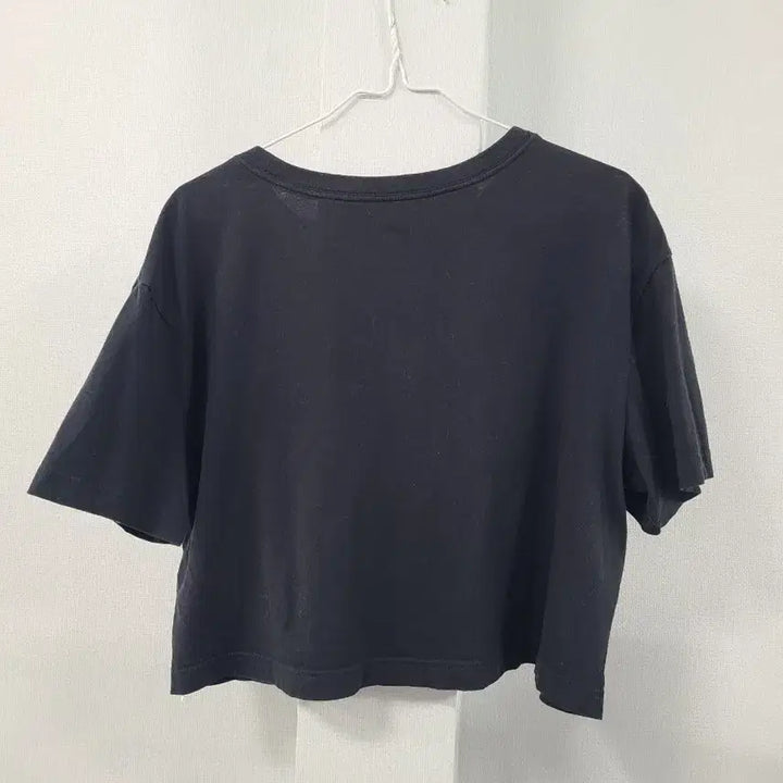 [BUNJANG] Nike Black Crop T-shirt (M) / 나이키 검정 반팔 크롭 티셔츠 M