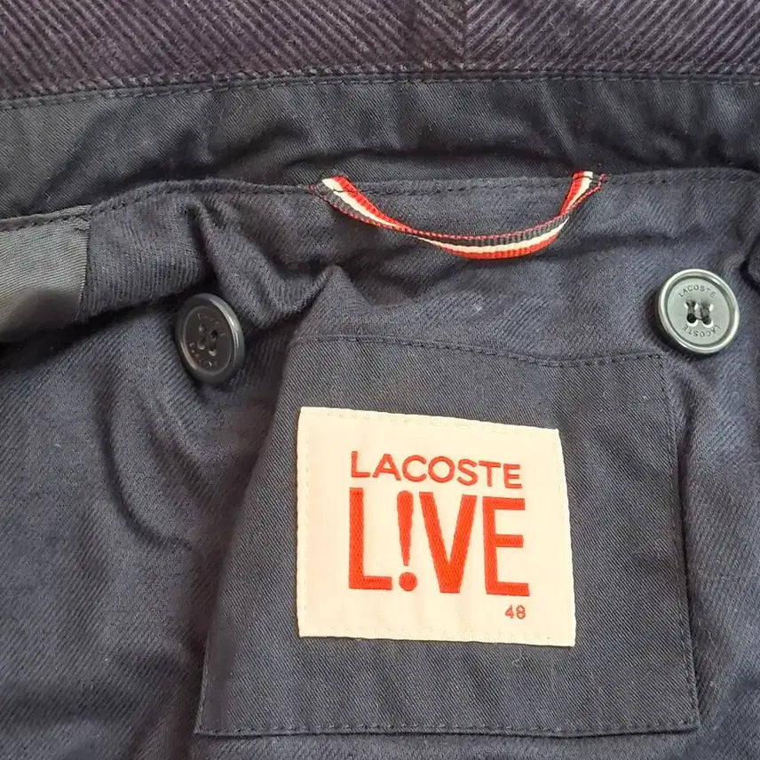 [BUNJANG] Lacoste Golf Luxury Cotton Field Jacket Navy / (남녀공용) 라코스테 골프 럭셔리 야상 100