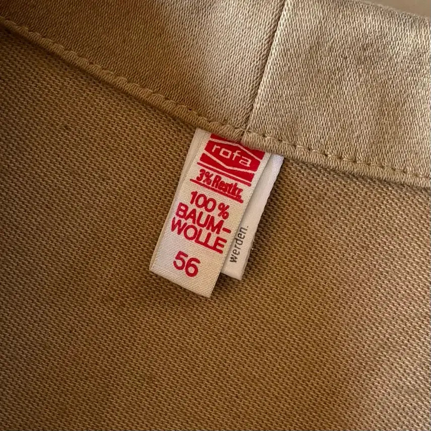 [BUNJANG] Rofa 70s Heavy Moleskin Work Jacket / [56] 70s 독일 rofa 헤비 몰스킨 워크 자켓