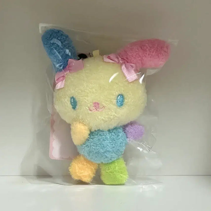 [BUNJANG] Sanrio Avail Usahana Plush Doll Keychain / 일본 산리오 정품 아베일 뽀실 우사하나 인형 키링