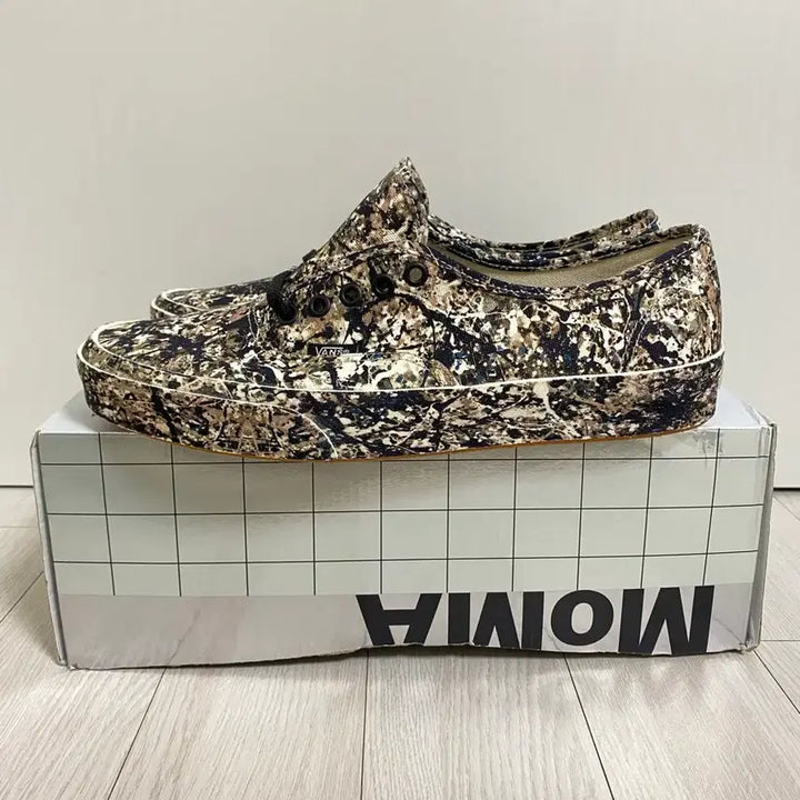 [BUNJANG] Vans x MoMA Jackson Pollock Authentic Sneakers / VANS X MOMA JACKSON POLLOCK Authentic