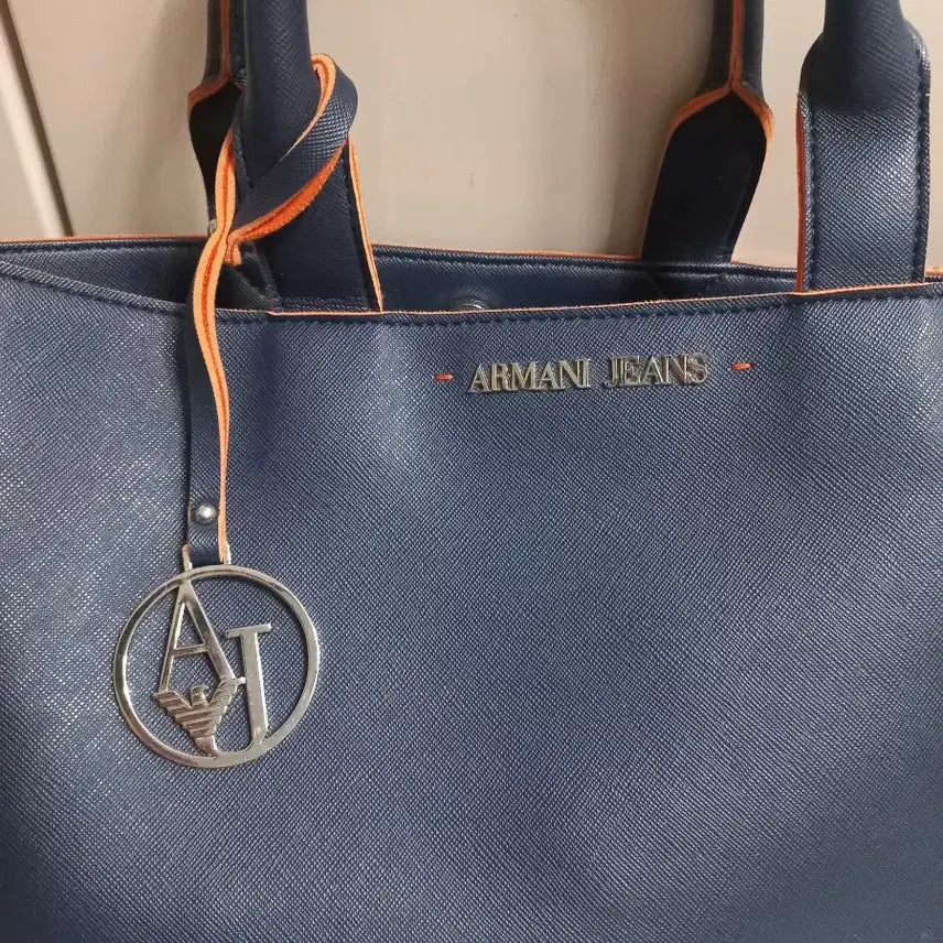 [BUNJANG] Armani Jeans Navy Tote Bag / 알마니 아르마니 진스. 토트백. 네이비