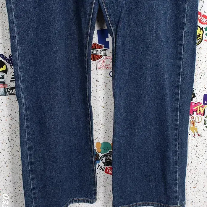 [BUNJANG] Magasin Basic Dark Blue Denim Pants Men&