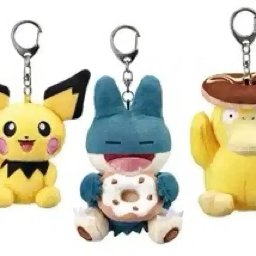 [BUNJANG] Krispy Kreme x Insect Plush Doll Set / 과사삭벌레 인형 + 크리스피크림 인형 3종 세트
