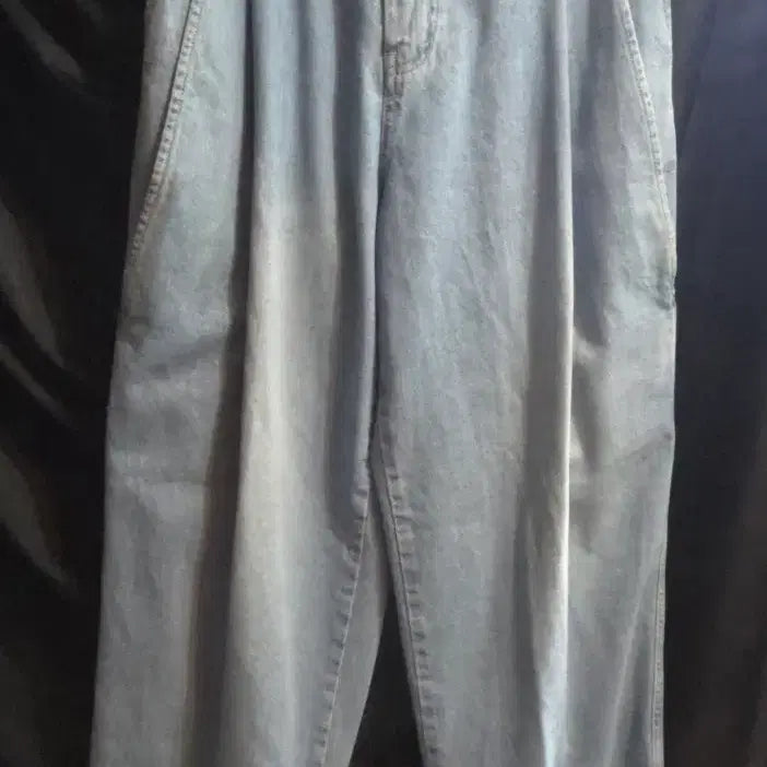 [BUNJANG] SATUR Washed Wide Denim Pants / SATUR 세터 핀턱 워싱 와이드 데님팬츠