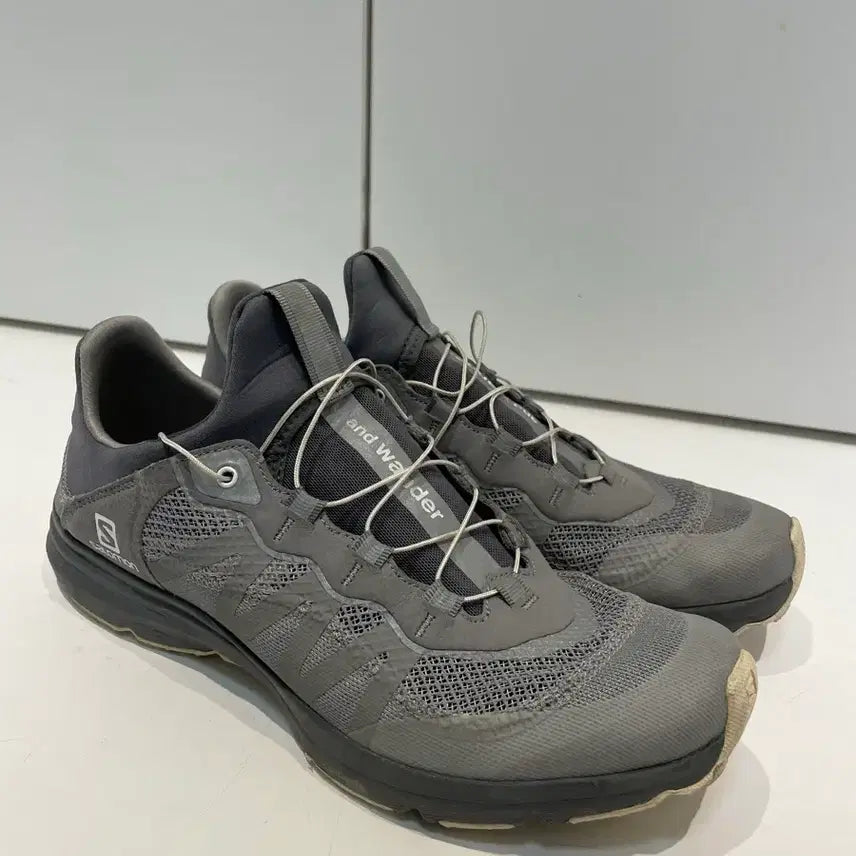 [BUNJANG] Salomon x and wander Reflective Mesh Grey 270 / 살로몬 앤드원더  리플렉티브 메쉬 그레이 270 판매