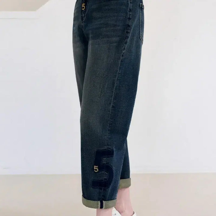 [BUNJANG] Soft Roll-Up Skinny Jeans / 청바지 (스판 소프트 롤업 배기 청바지)