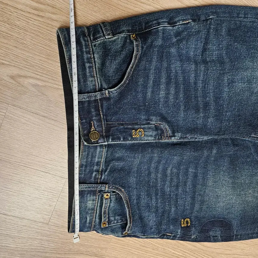 [BUNJANG] Soft Roll-Up Skinny Jeans / 청바지 (스판 소프트 롤업 배기 청바지)