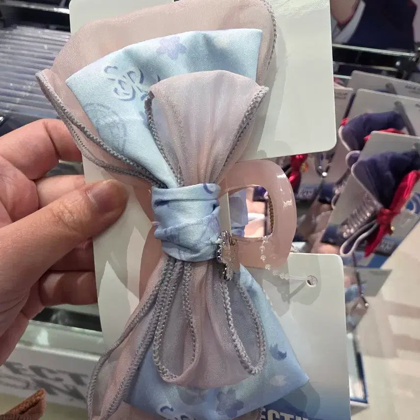 [SOLD OUT] 명탐정코난 x USJ 신이치 &amp; 란 리본 헤어클립 [