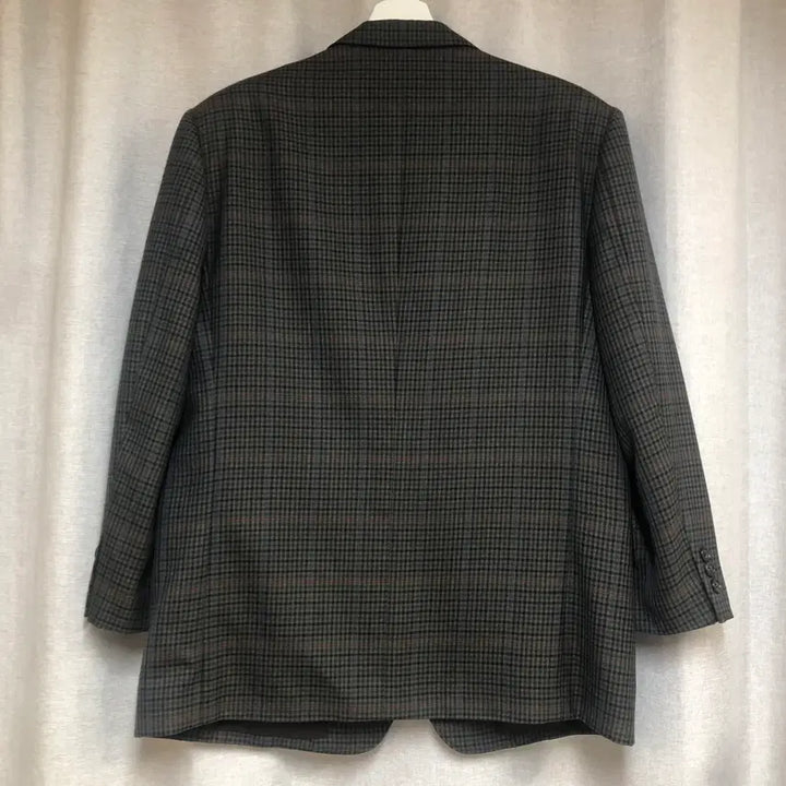 [BUNJANG] Yves Saint Laurent Classic Check Blazer Jacket / 입생로랑 YSL 체크 블레이저 자켓 100 / 클래식 빈티지