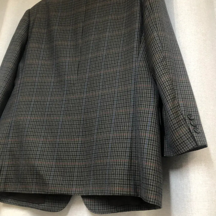 [BUNJANG] Yves Saint Laurent Classic Check Blazer Jacket / 입생로랑 YSL 체크 블레이저 자켓 100 / 클래식 빈티지