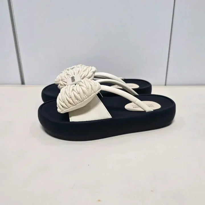 [BUNJANG] 245 Ribbon Slippers / 245 리본 슬리퍼 새상품