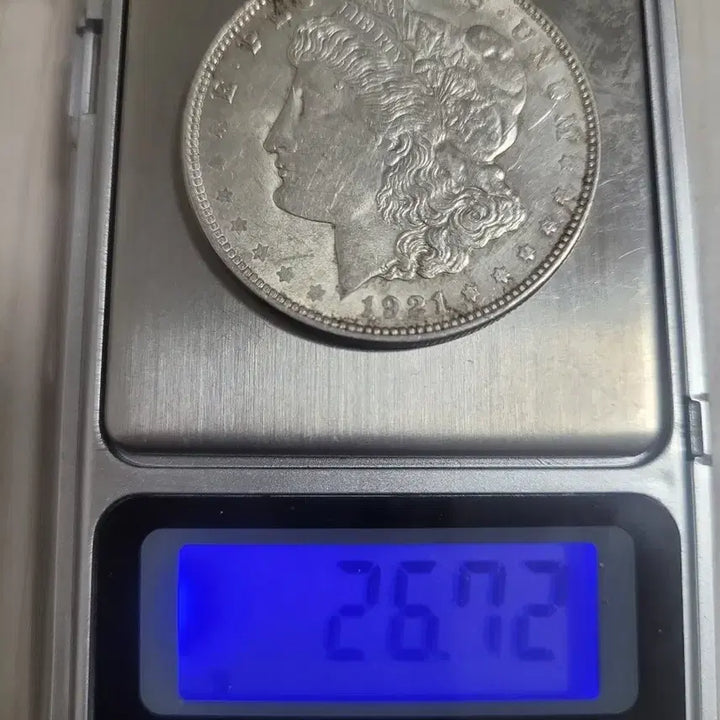 [BUNJANG] 1921 Morgan Silver Dollar - Philadelphia Mint / 1921년 미국 필라델피아조폐창 모건은화
