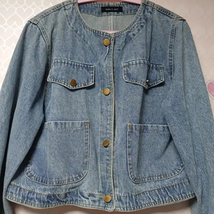 [BUNJANG] Bru &amp; Judy Denim Jacket / 이쁜 중청 77사이즈 데님 자켓