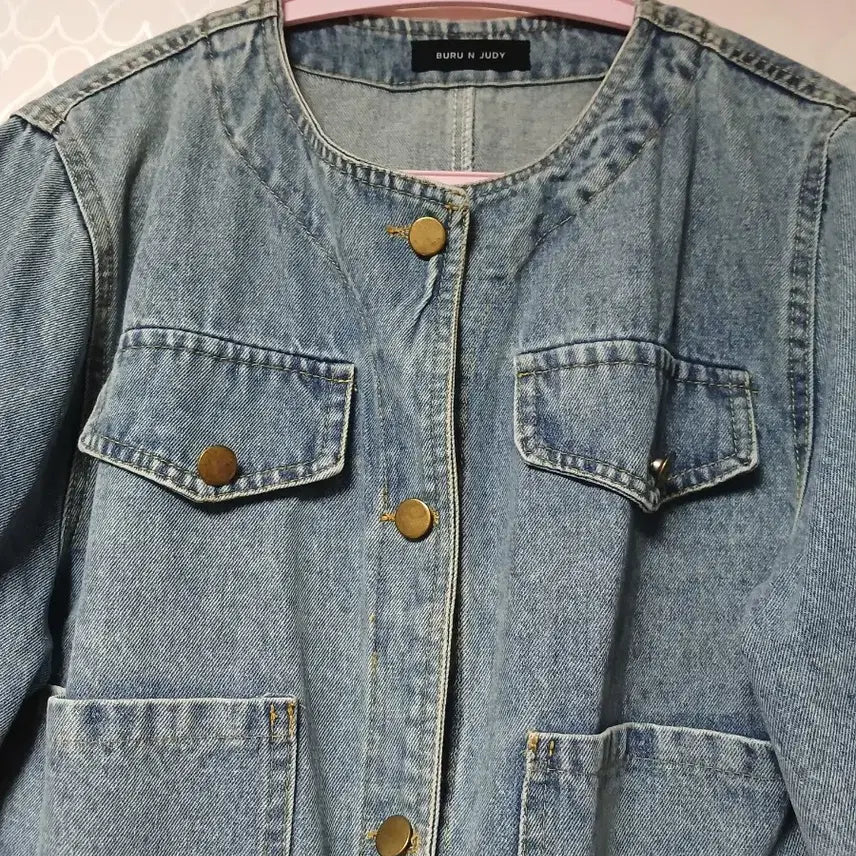 [BUNJANG] Bru &amp; Judy Denim Jacket / 이쁜 중청 77사이즈 데님 자켓
